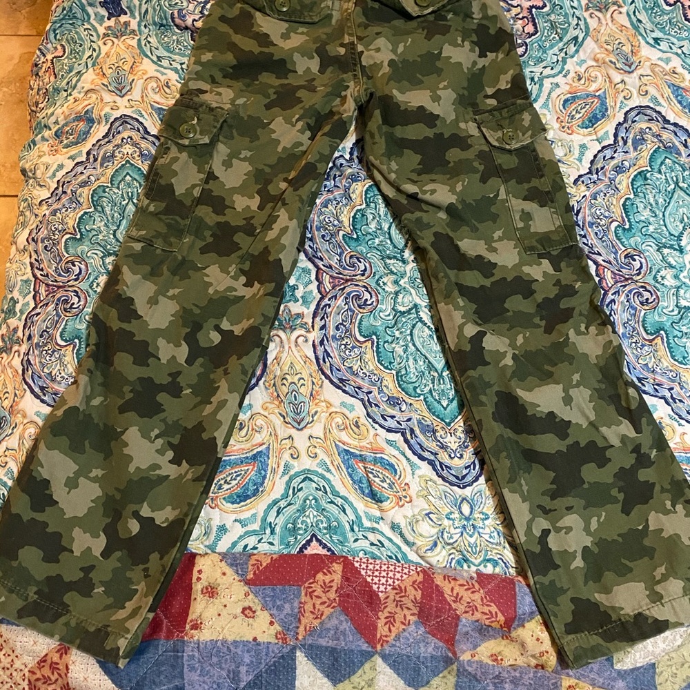Kids camouflage pants